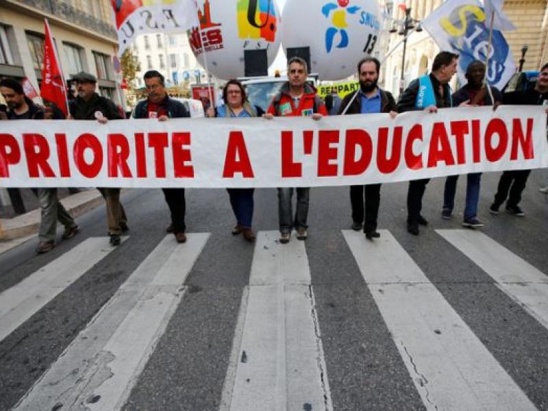 Κινητοποίηση εκπαιδευτικών στη Γαλλία