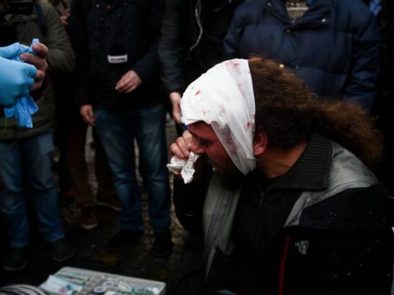 Επίθεση σε φωτορεπόρτερ στο συλλαλητήριο