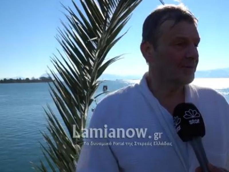 Βούτηξε για το σταυρό ο Απόστολος Γκλέτσος