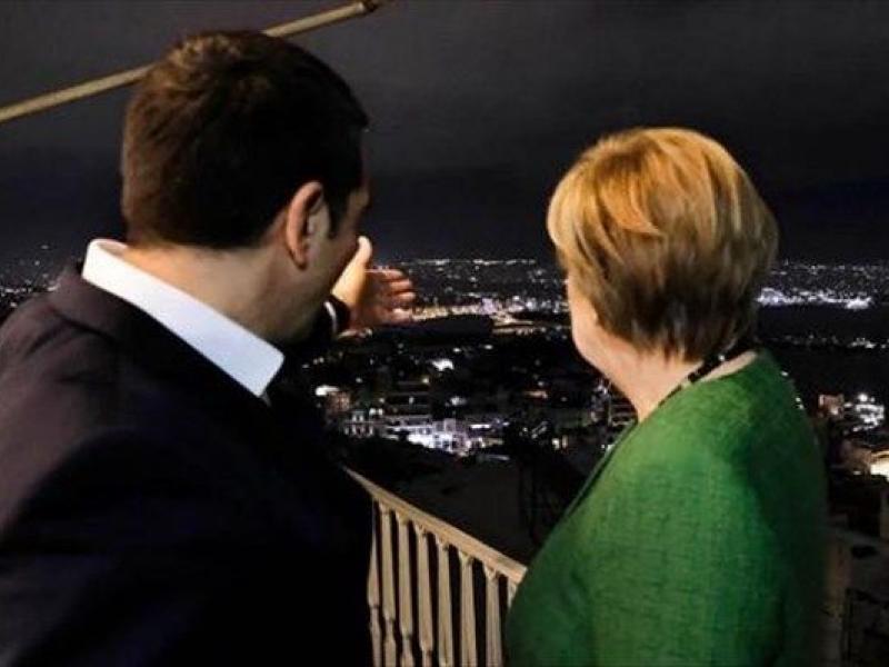 Άνγκελα Μέρκελ και Αλέξης Τσίπρας