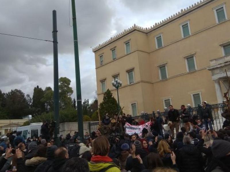 Συγκέντρωση των εκπαιδευτικών