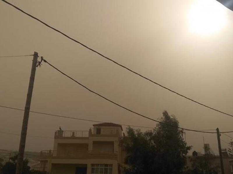Αφρικανική σκόνη στην Κρήτη
