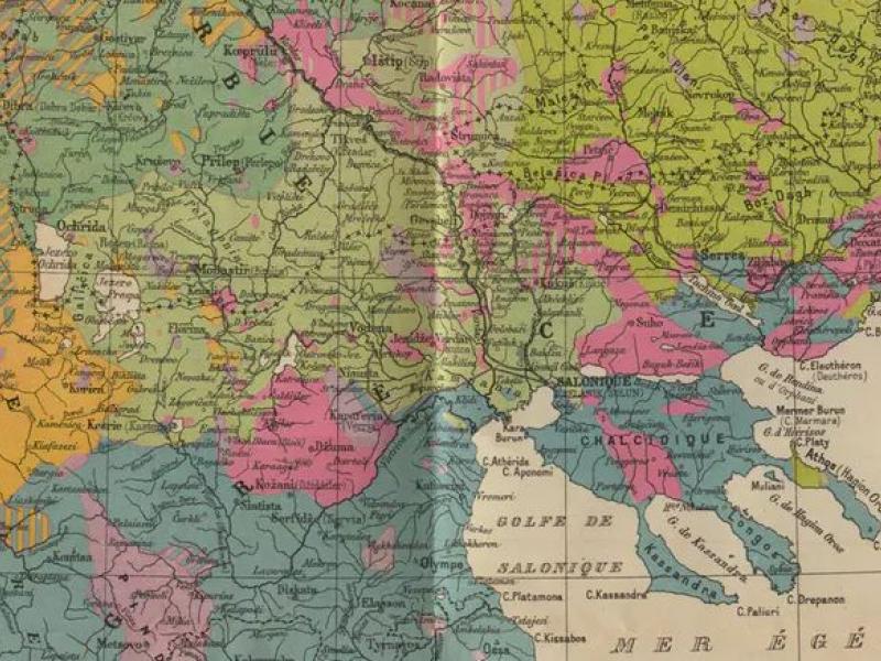 Εθνογραφικός χάρτης της Μακεδονίας (1914)