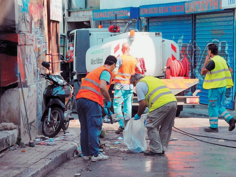 συμβασιουχοι καθαριοτητα