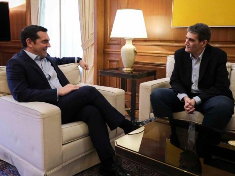 Αλέξης Τσίπρας και Χρήστος Γιαννούλης