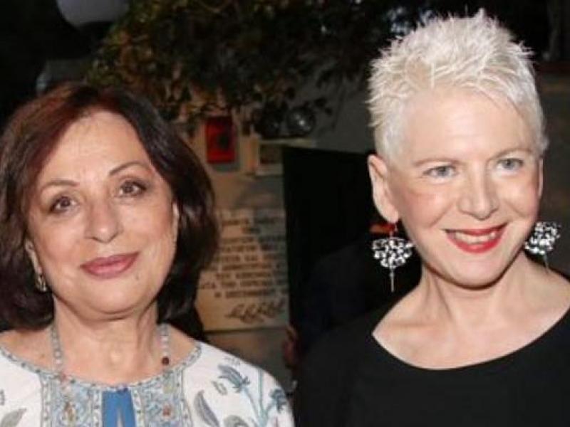 Έλενα Ακρίτα και Χαρούλα Αλεξίου