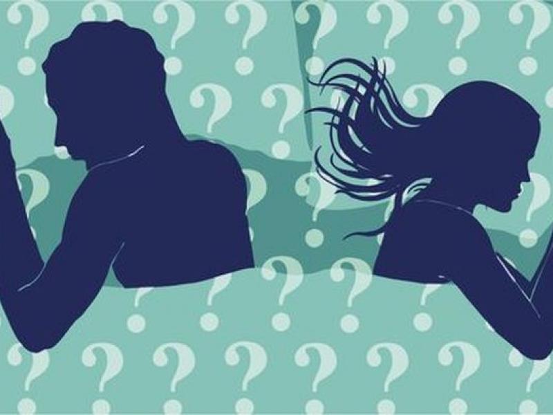 Ζευγάρι στο κρεβάτι