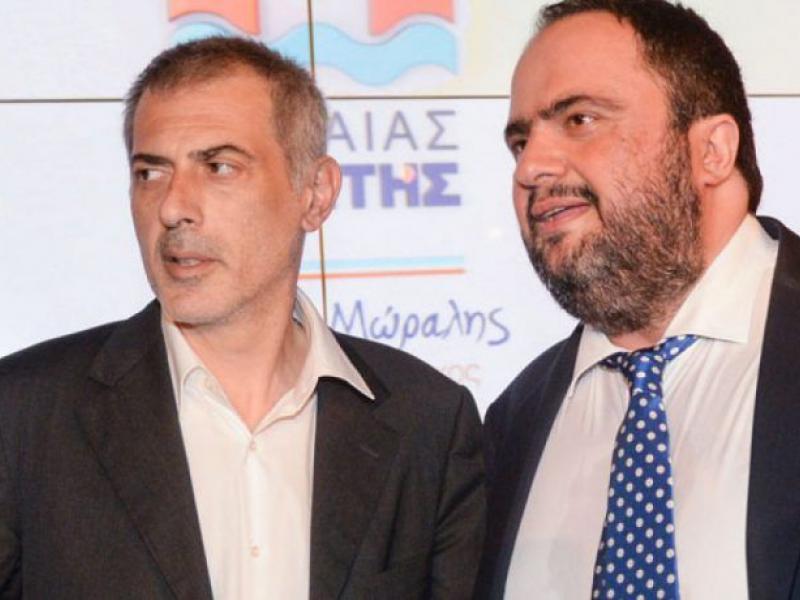 Γιάννης Μώραλης και Βαγγέλης Μαρινάκης