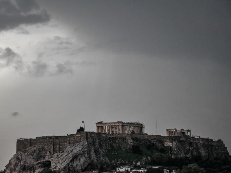 Ακρόπολη κακοκαιρια