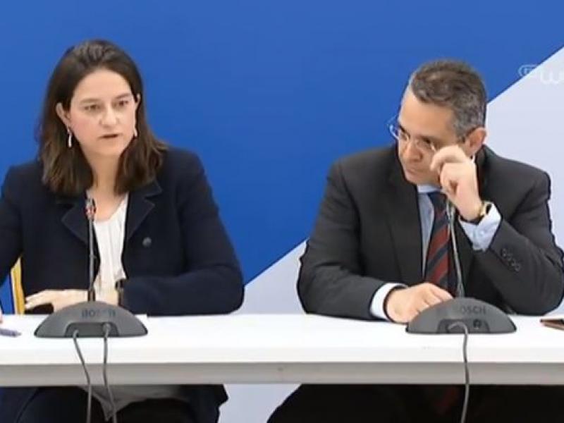 Συνέντευξη τύπου της Νίκης Κεραμέως