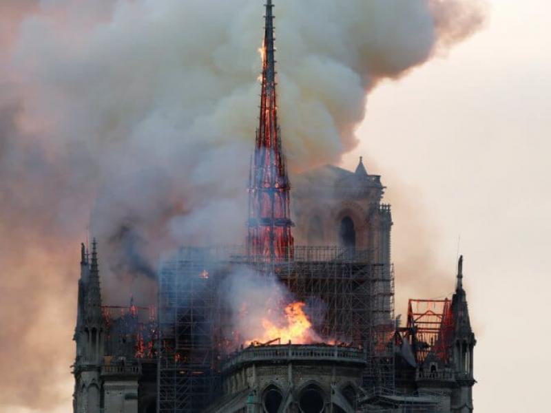 Πυρκαγιά στη Νοτρ Νταμ