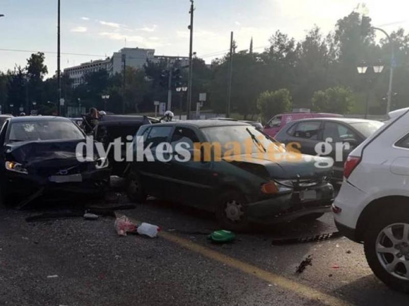 Τροχαίο στη Βασιλίσσης Σοφίας