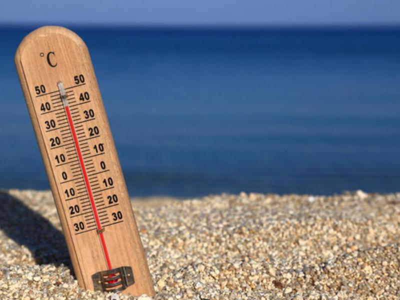 ζεστη θερμομετρο