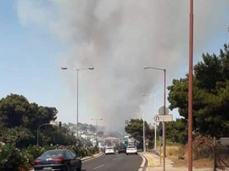 φωτια μαραθωνος