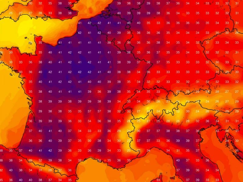 καυσωνας ευρωπη