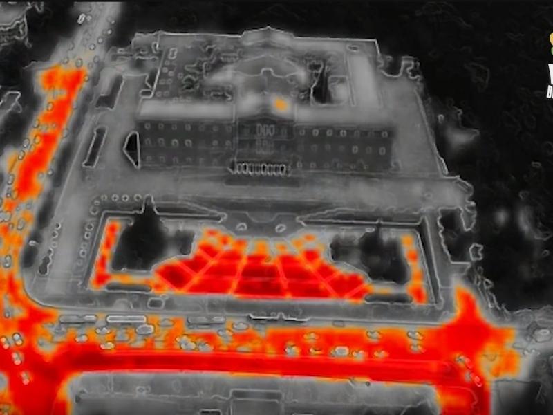 up drones θερμική κάμερα