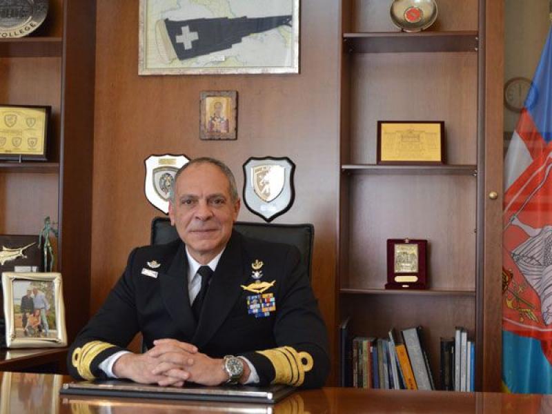 Ο αντιναύαρχος Αλέξανδρος Διακόπουλος