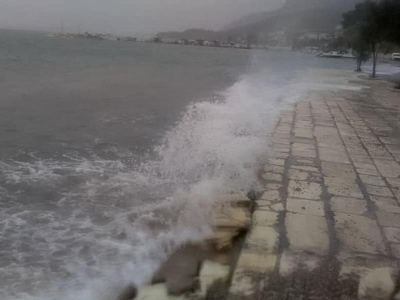 καιρός, βροχή, κύμα, θάλασσα