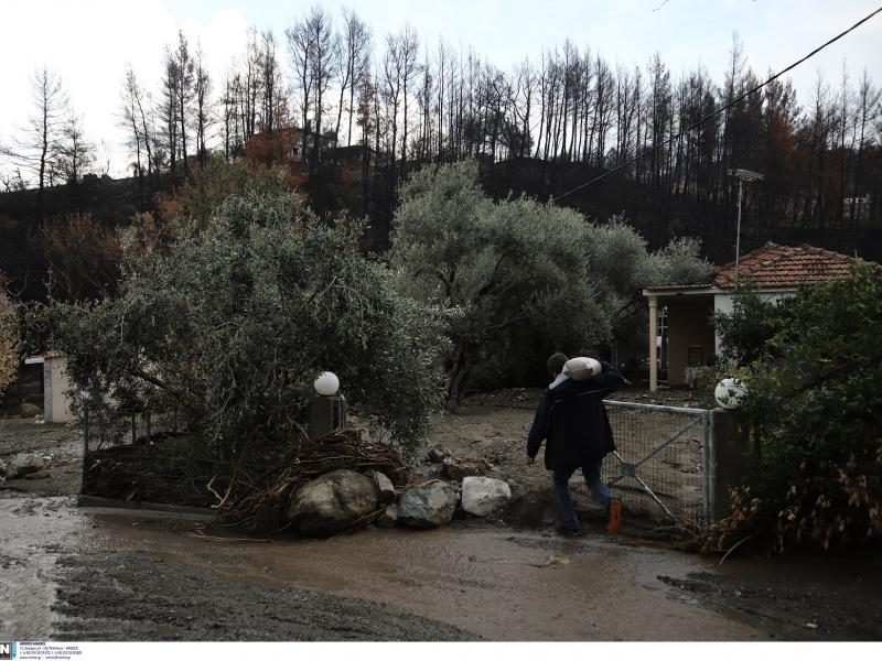 Πλημμύρες στην Εύβοια