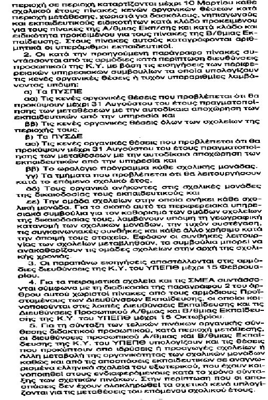 alfavita.gr, Δημήτρης Μπράτης, μεταθέσεις